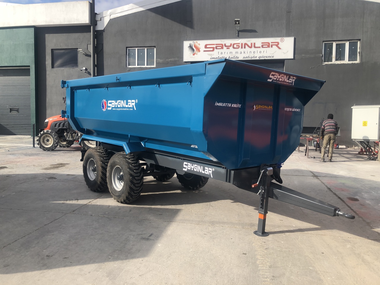 Нов Кипер приколка SAYGINLAR 8 TON DUMP TRAILER: слика 4