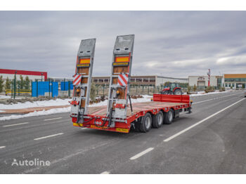 Нов Приколка за низок утовар за транспорт на тешка машини SCORPION TRAILER NEW TRIDEM: слика 1