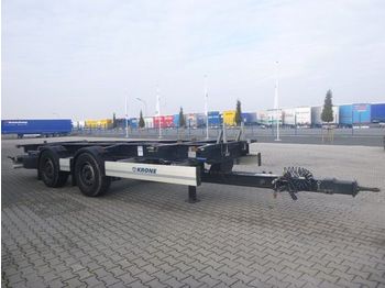 Krone ZZW 18 eLE10 Box Carrier  - Транспортер на контејнер/ Приколка со променливо тело