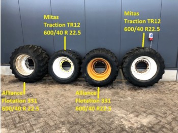Mitas / Alliance Wheels, 600/40 R22.5 - Гума