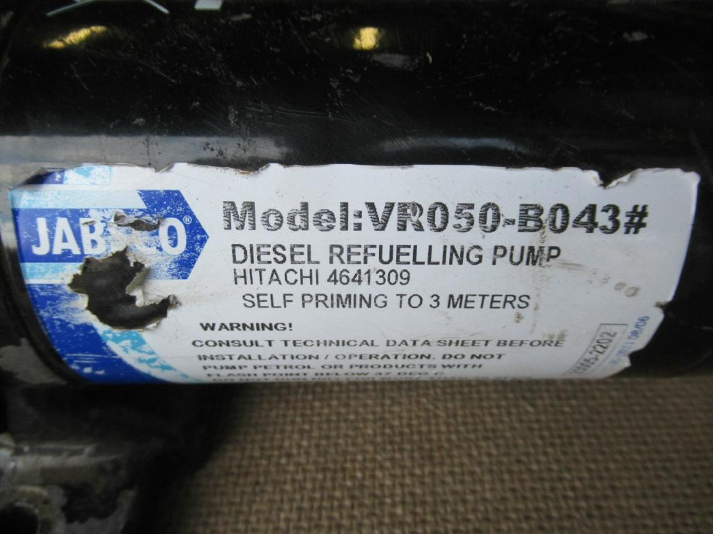 Пумпа за гориво за Градежна машина Jabsco VR050-B043 -: слика 3