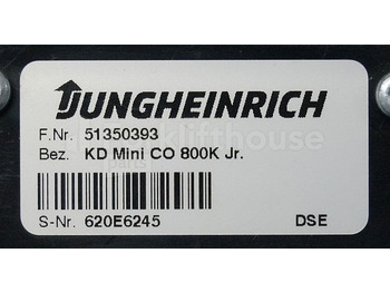 Контролна табла за Опрема за ракување со материјали Jungheinrich 51350393 Display KD mini Co 800K Jr. sn. 620E6245: слика 3