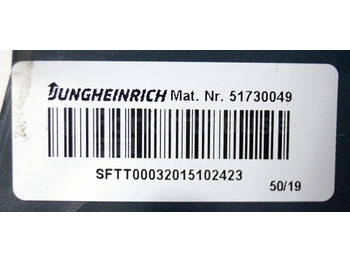 Електричен систем за Опрема за ракување со материјали Jungheinrich 51730049 Rijschakelaar control handle for ERE225 with fixed platform sn. SFTT00032015102423: слика 3