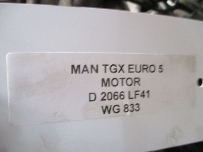 Мотор за Камион MAN TGX D 2066 LF41 MOTOR EURO 5: слика 6