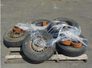 Гуми и бандажи за Приколка Pallet of 185R14C Trailer Tyres, 200x80 Load Wheels: слика 1