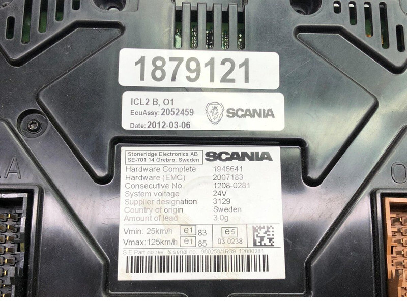 Контролна табла Scania K-Series (01.12-): слика 6