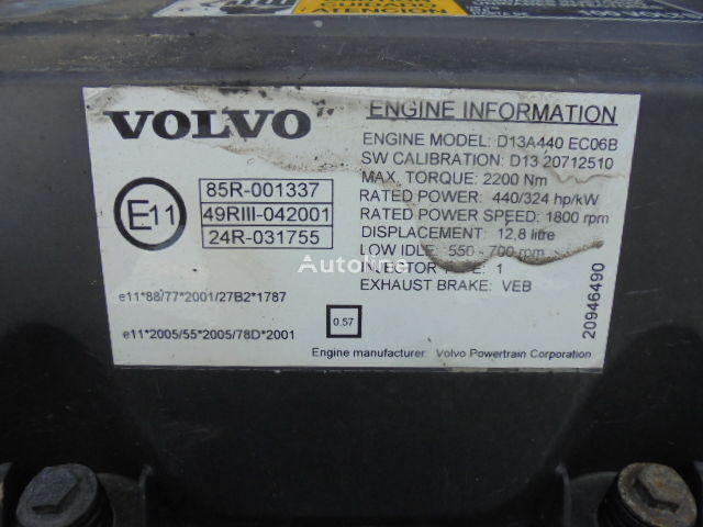 Мотор за Камион Volvo D13A   Volvo FH13: слика 5