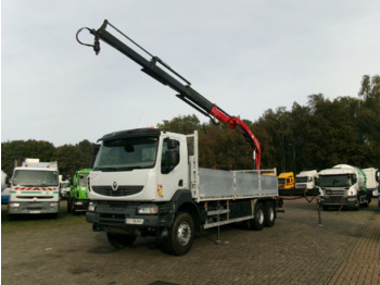 Камион со платформа RENAULT Kerax 380