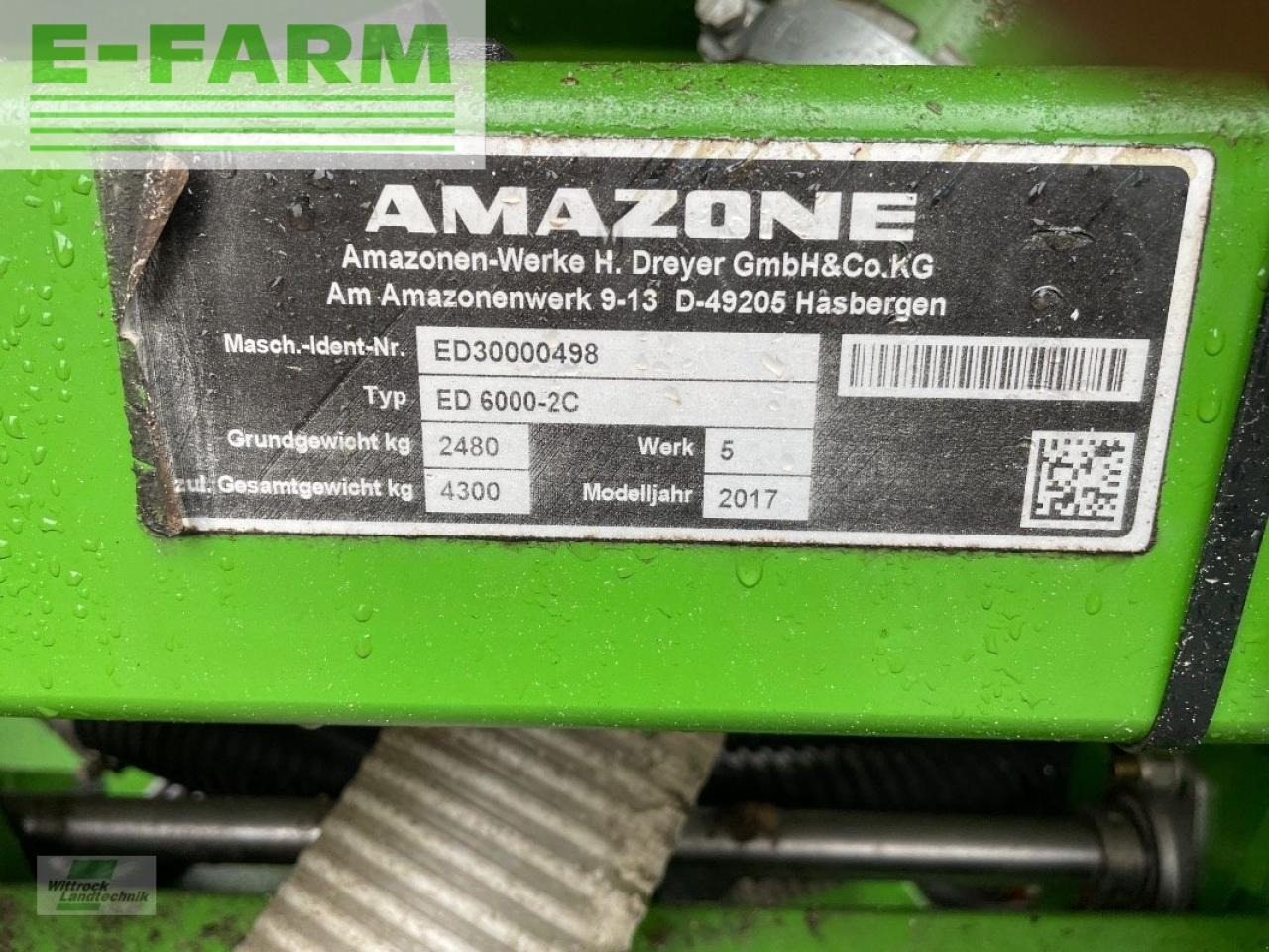 Прецизна машина за сеење Amazone ed 6000-2c: слика 8