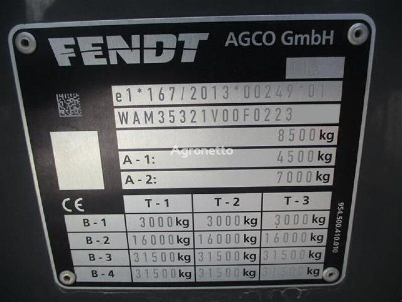 Трактор Fendt 313 Vario GEN4 PROFIPLUS SETTING-1: слика 22