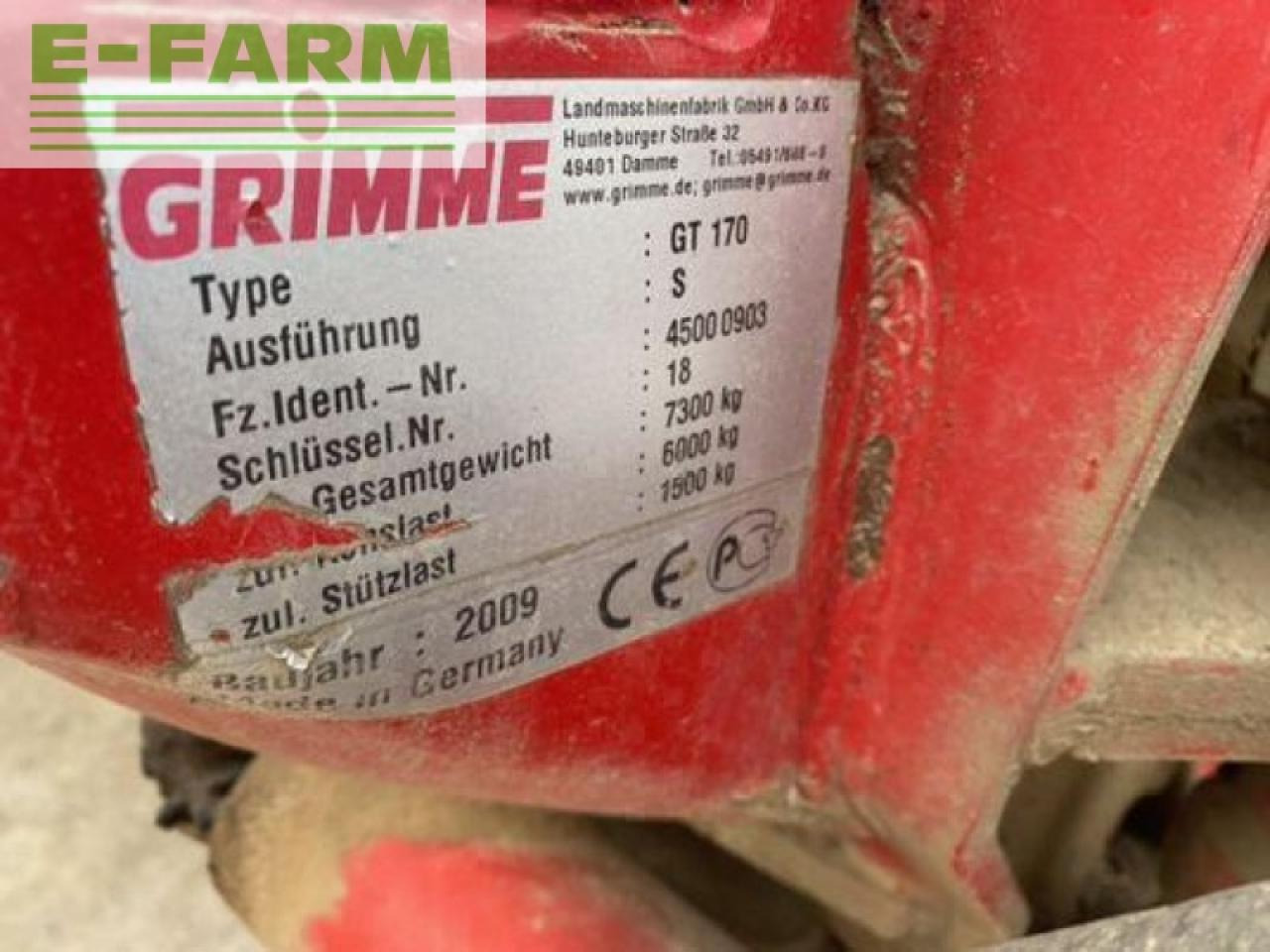 Комбајн за компир Grimme gt 170 s: слика 8