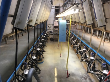 DELAVAL 2X10 side-by-side - Опрема за молзење