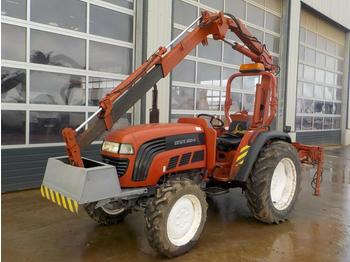  2006 Foton 4WD Tractor, Front Weights, Rear Mounted Crane - Трактор