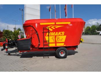 Fimaks Futtermischwagen 16m3 FMV 16 F/ feeding mixer / wóz paszowy - Вагон за мешање сточна храна
