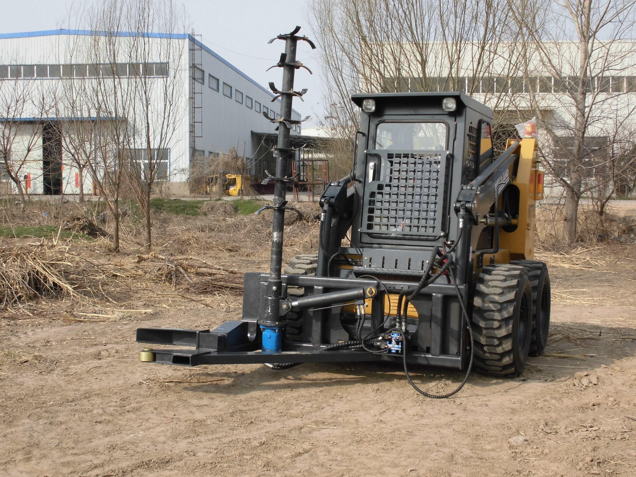 Тракторска фреза XCMG official X0516 skid steer attachment rotary tillage machine: слика 10