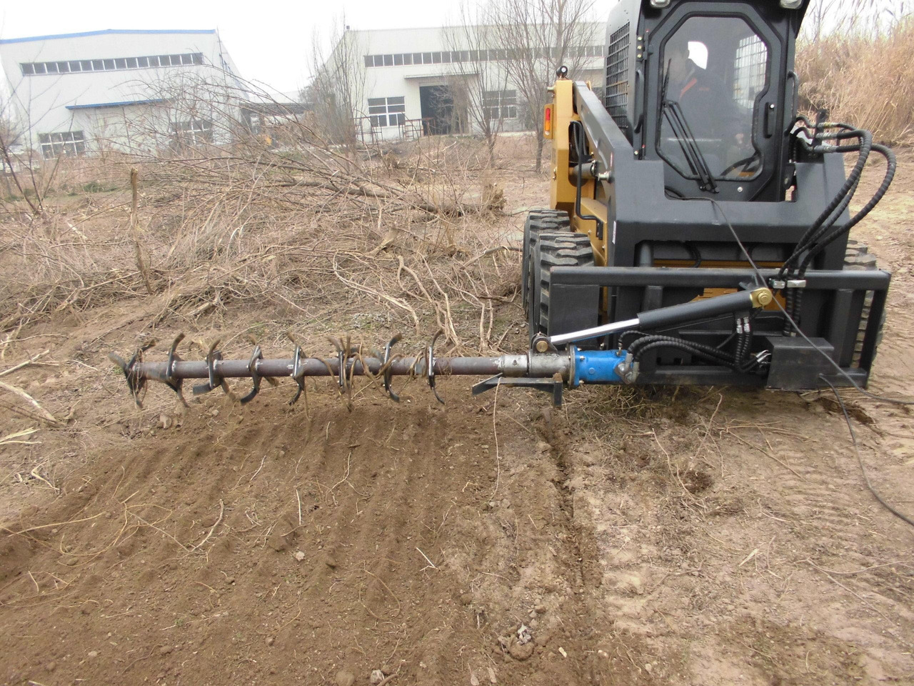 Тракторска фреза XCMG official X0516 skid steer attachment rotary tillage machine: слика 8