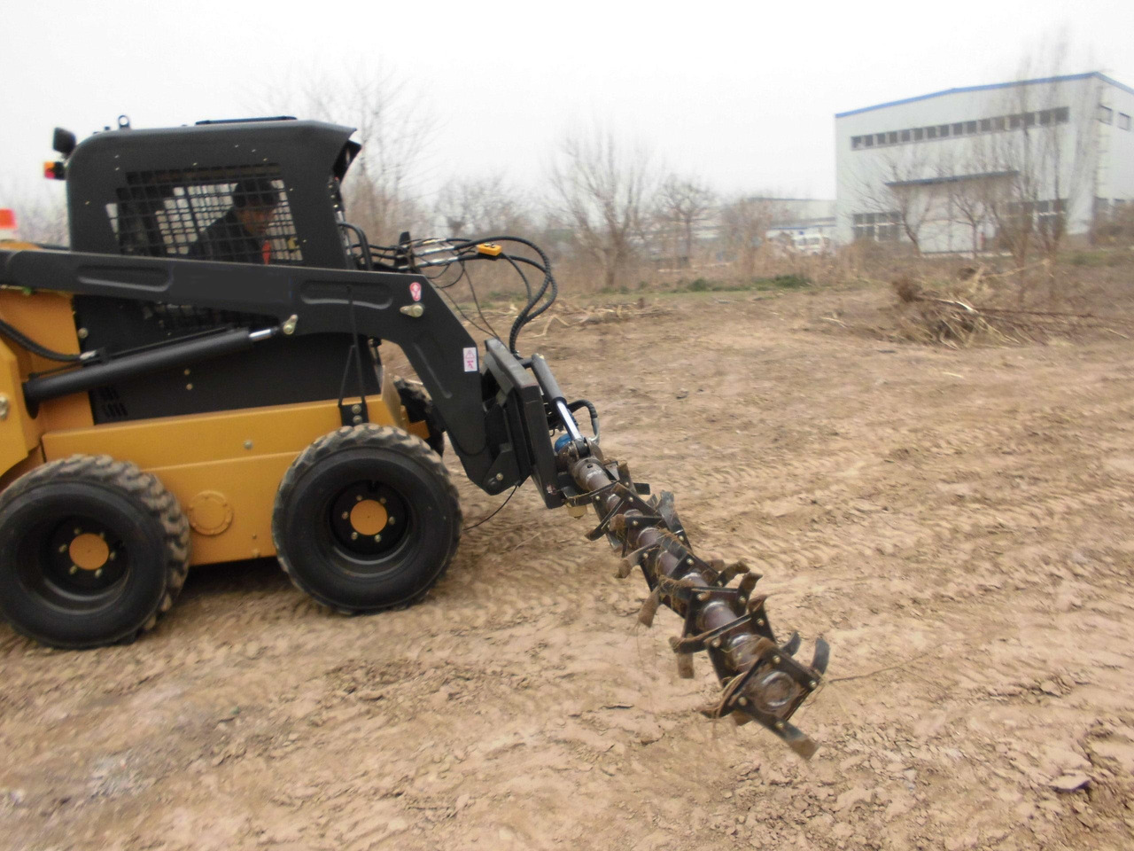 Тракторска фреза XCMG official X0516 skid steer attachment rotary tillage machine: слика 20
