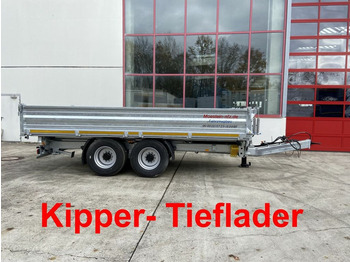Möslein 14 t Tandemkipper Tieflader Breite Reifen-- Neu - Кипер приколка: слика 1