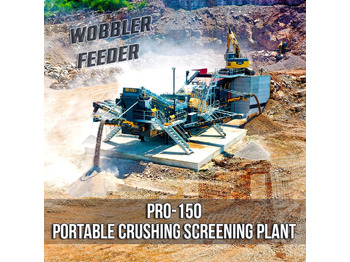 FABO PRO-150 MOBILE CRUSHER | WOBBLER FEEDER - Мобилна дробилка: слика 1
