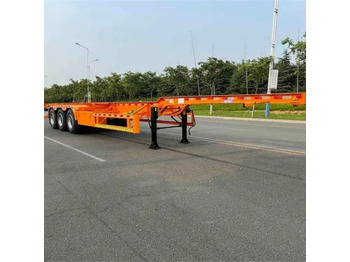  XCMG Official Semi-trailer China Brand New Skeleton Container Semi Trailer - Шасијска полуприколка: слика 4