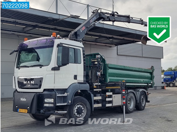 MAN TGS 28.360 6X4 NL-Truck M Lift+lenkachse Manual Hydrodrive EEV Hiab - Кипер: слика 1