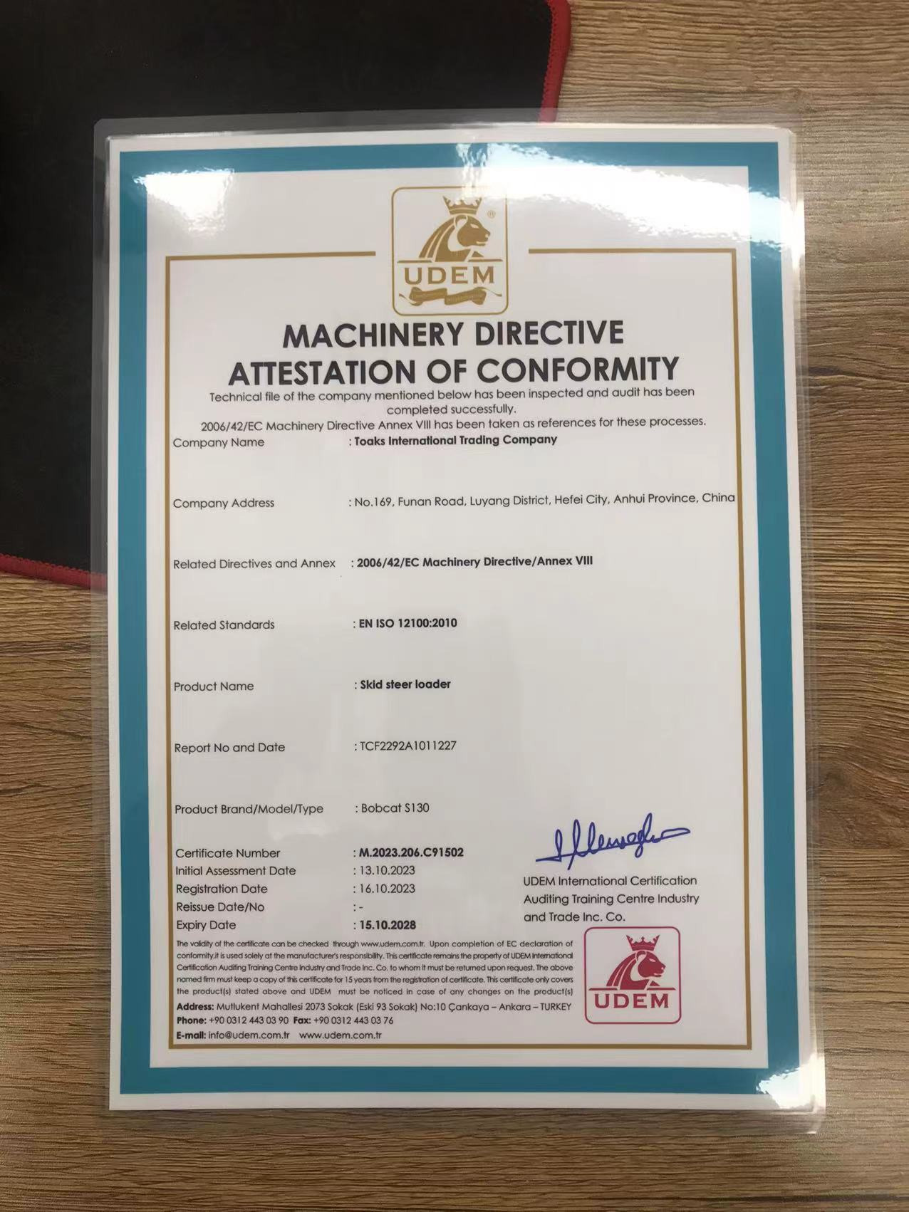 Toaks International Trading Company - Градежни машини - Година: 2016, клима уред undefined: слика 24