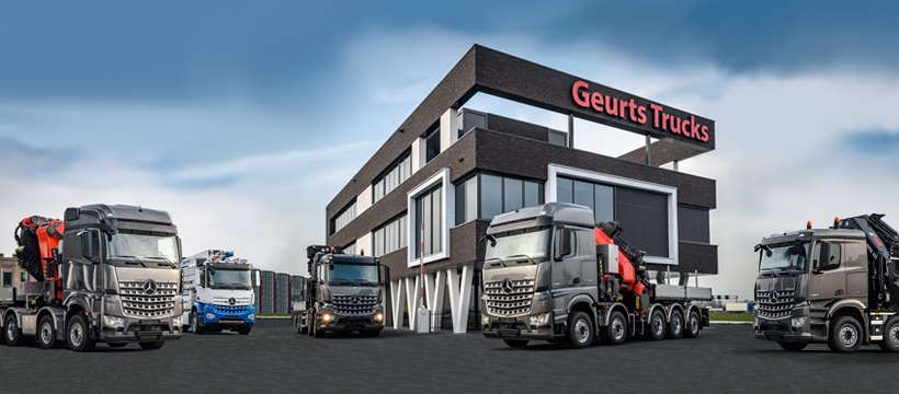 Geurts Trucks B.V. - Камиони влекачи MERCEDES-BENZ - 8x6, клима уред undefined: слика 16