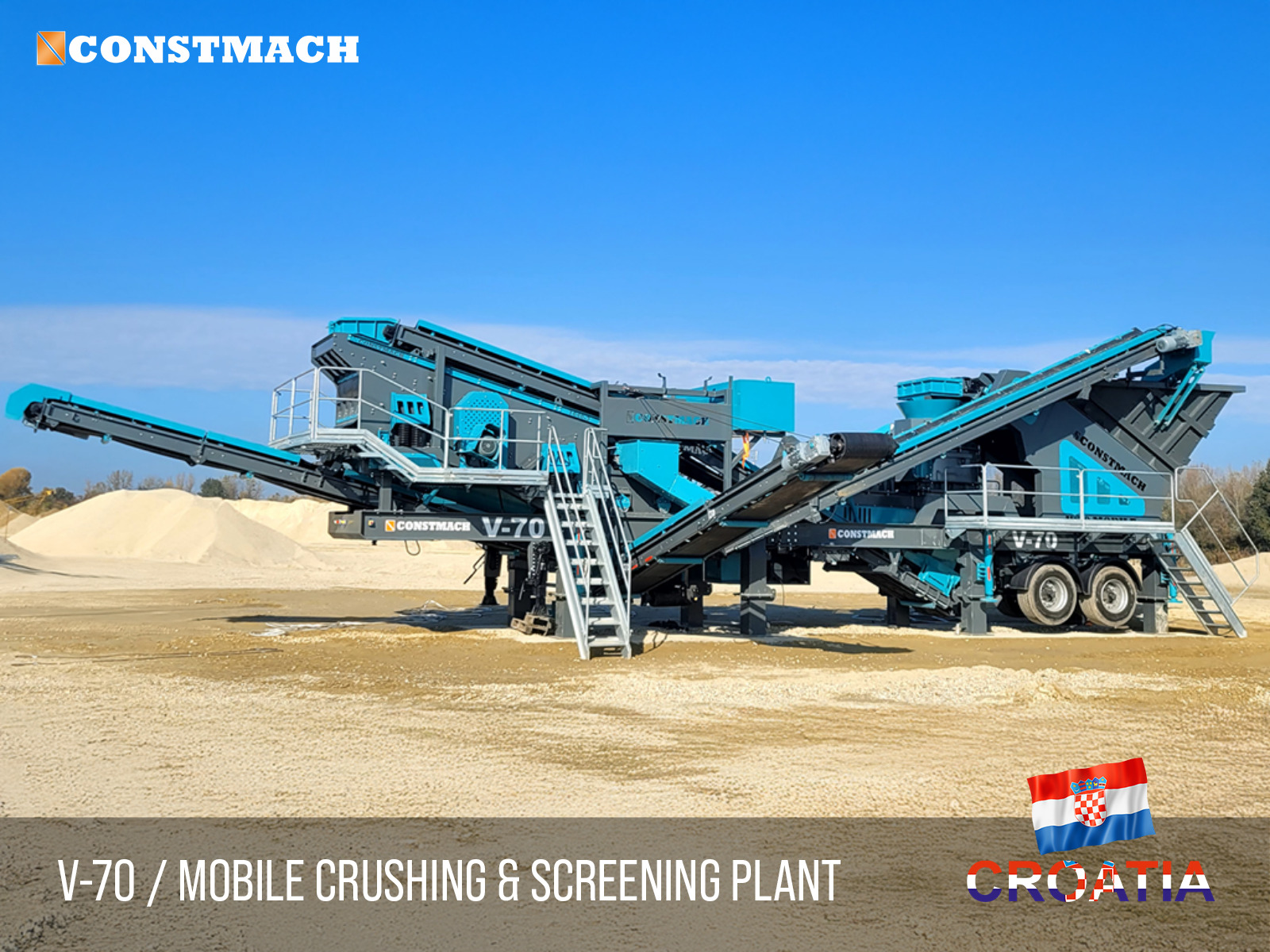 Constmach Concrete Batching Plants & Crushing and Screening Plants - Градежни машини undefined: слика 29