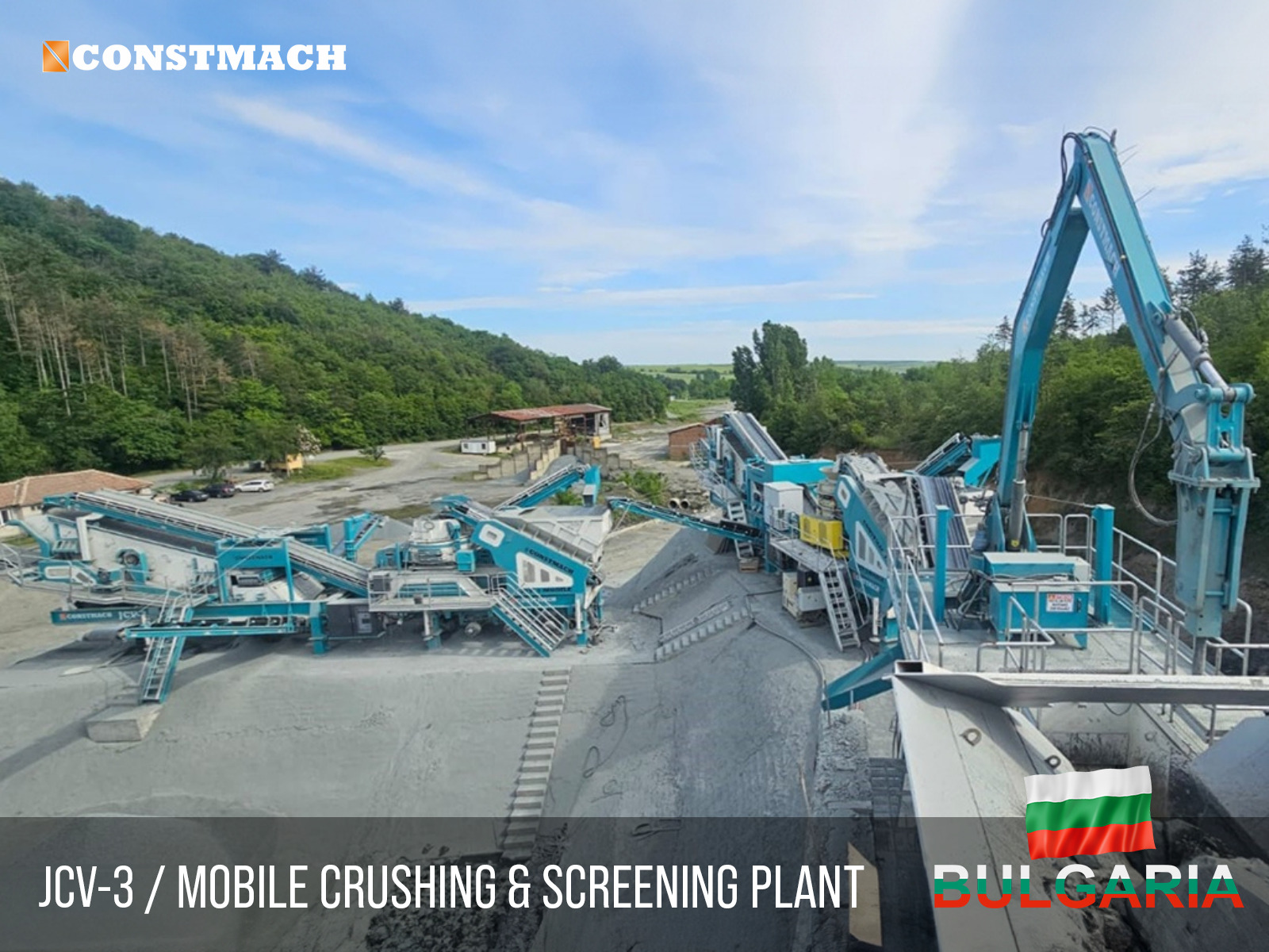 Constmach Concrete Batching Plants & Crushing and Screening Plants - Градежни машини undefined: слика 21