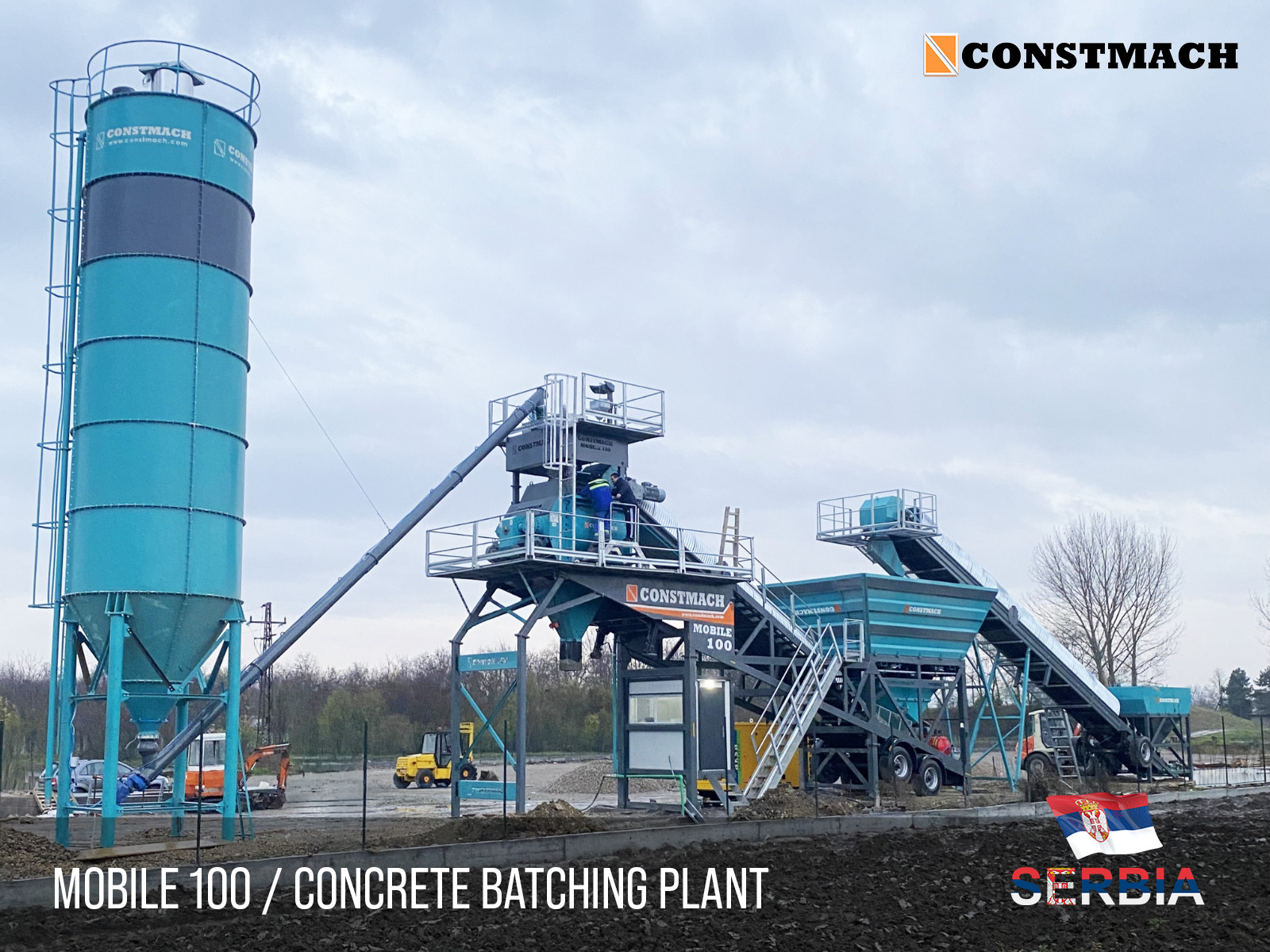 Constmach Concrete Batching Plants & Crushing and Screening Plants - Градежни машини undefined: слика 11