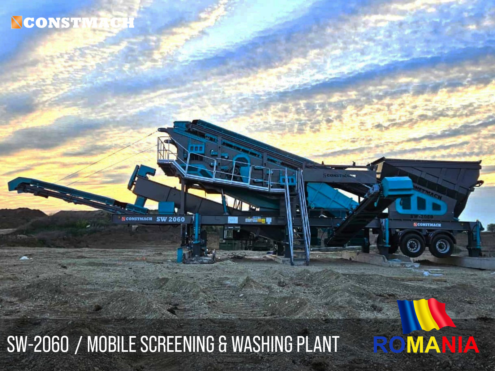 Constmach Concrete Batching Plants & Crushing and Screening Plants - Градежни машини undefined: слика 26