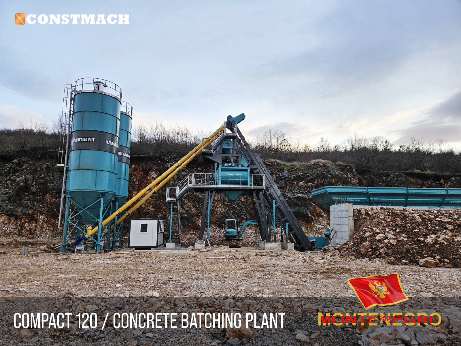 Constmach Concrete Batching Plants & Crushing and Screening Plants - Градежни машини undefined: слика 3