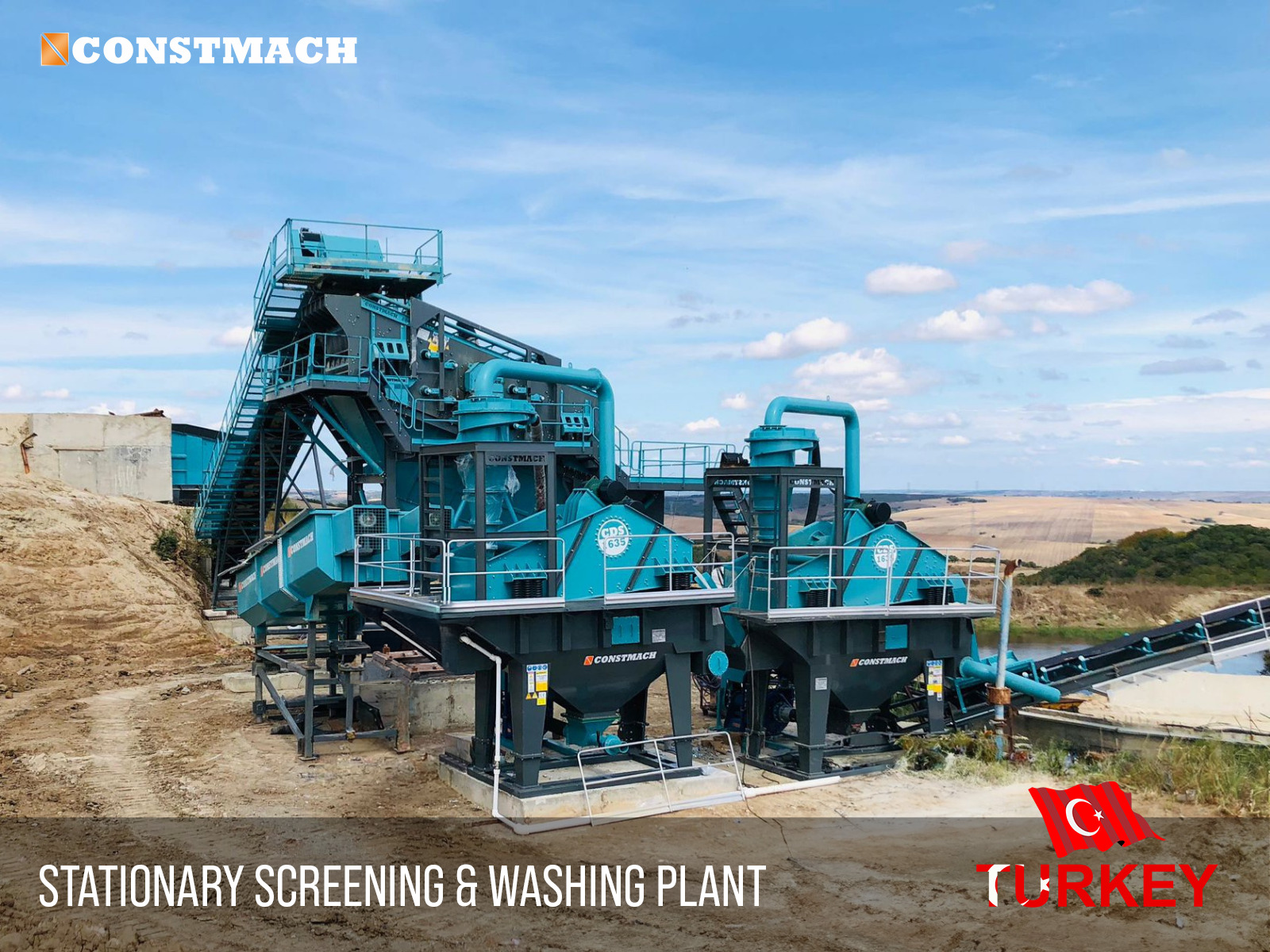 Constmach Concrete Batching Plants & Crushing and Screening Plants - Градежни машини undefined: слика 25