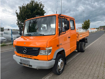 Комби кипер, Комби со двојна кабина Mercedes-Benz 818 DK Kipper Dreiseitenkipper Meiller  Doka: слика 2