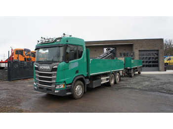 Камион со платформа SCANIA R 500