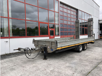Приколка за низок утовар за транспорт на тешка машини Möslein TTS 13 Schwebheim  13 t Tandemtieflader: слика 3