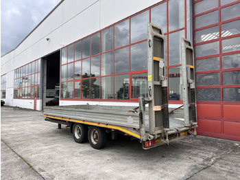 Приколка за низок утовар за транспорт на тешка машини Möslein TTS 13 Schwebheim  13 t Tandemtieflader: слика 5