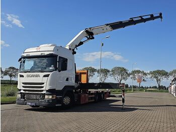 Камион со платформа SCANIA R 450