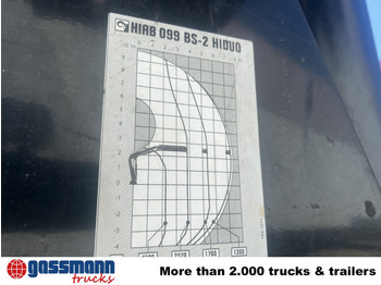 Кипер, Камион со кран Mercedes-Benz Atego 1624/27 4x2, Heckkran Hiab 099 BS-2 HiDuo,: слика 2