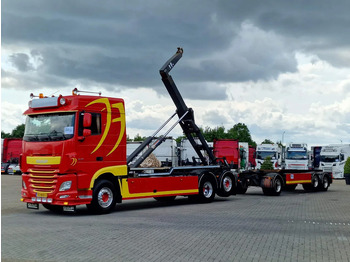 Камион со кабелски систем DAF XF 440 SpaceCab 6x2*4 - VDL Hooklift 21T + GS Meppel trailer 2004: слика 3