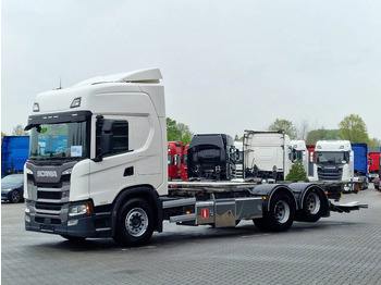 Транспортер на контејнер/ Камион со променливо тело Scania G500 NGS Highline 6x2 - BDF - 4.75 WB - Retarder - Full air - Leather - Led: слика 3