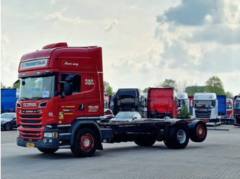Камион со кабинска шасија Scania R730 Topline 6x2*4 - Retarder - King of the Road - Night clima - Steering axle - Leather: слика 3