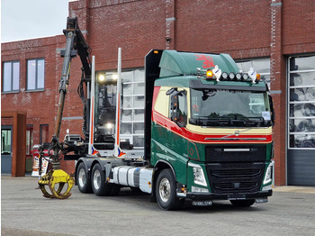 Камион за дрва, Камион со кран Volvo FH 13.540 6x4 - HIAB / Loglift F125Z 80 Crane - Krane - Grua year 2019: слика 2