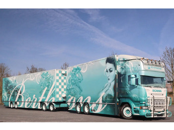 Камион сандучар SCANIA R 560