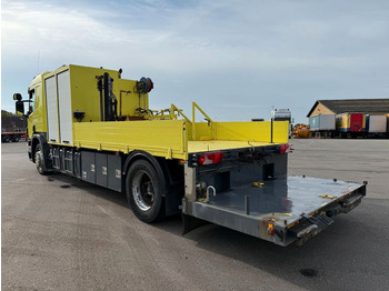 Камион со платформа, Камион со кран Scania P400 LB 4x2 MLB Euro 5 - 324 tkm.: слика 4