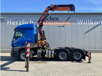 Камион влекач Mercedes-Benz 2642 LS 6x4 / Atlas 332.3 E-AS Faltkran: слика 3