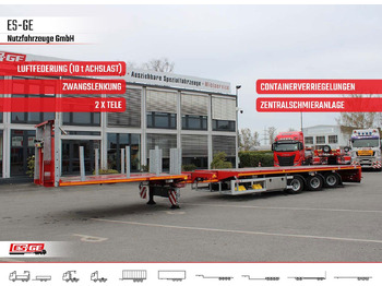 Полуприколка платформа FAYMONVILLE