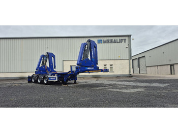 Транспортер на контејнер/ Полуприколка со променливо тело MEGA