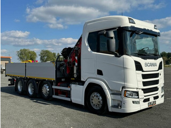 Камион со кран SCANIA R