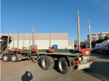 Полуприколка за дрва GSV 34 GLOGGER GSV 34, Lenk-/Liftachse, ausziehbar 10,75m-14,35m: слика 4 Полуприколка за дрва GSV 34 GLOGGER GSV 34, Lenk-/Liftachse, ausziehbar 10,75m-14,35m: слика 4